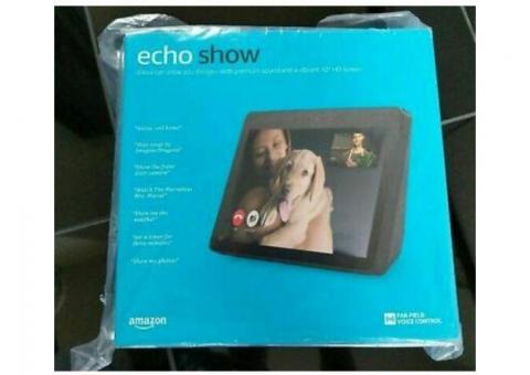 NEW Amazon Alexa Echo Show 2nd Gen Smart Speaker 10" HD Screen Black