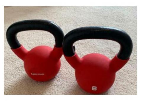 8kg kettlebells BRAND NEW BOXED