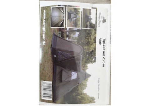 Brand new large 4 man teepee tent