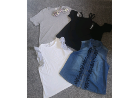 River island & boohoo tops