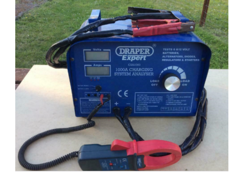 Draper Expert 1000 amp Carbon Pile Battery/alternator tester