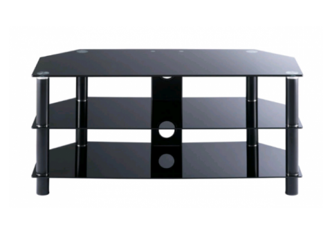 Glass tv stand