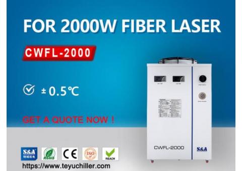 Air cooled chiller for fiber laser welding machine