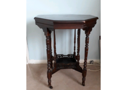 Vintage/Antique octagon side table