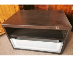 Small black TV stand