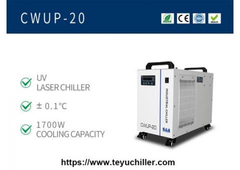 Portable water chiller CWUP-20 for ultrafast laser