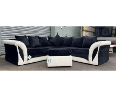 5 seater corner sofa in Shannon Design brand new on sale Corby, Northamptonshire