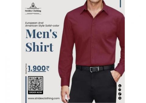 Save 10% Today on Stylish Men's Clothing at Stridex Clothing